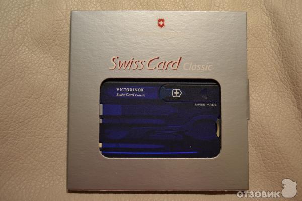Обзор Victorinox Swiss Card Quattro