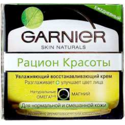 Отзыв о Увлажняющий восстанавливающий крем Garnier Skin Naturals "Рацион красоты"