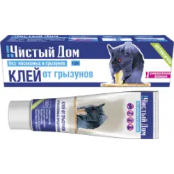 Отзыв о Клей от грызунов и насекомых "Чистый дом"