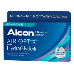 Отзыв о Контактные линзы Alcon Air Optix Hydraglyde