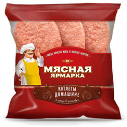 Отзыв о Котлеты домашние Сибирский гурман "Мясная ярмарка"