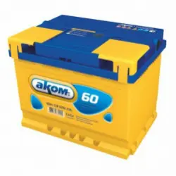 Отзыв о Аккумулятор автомобильный Akom 60