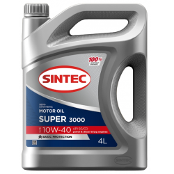 Отзыв о Моторное масло Sintec Super 10W-40