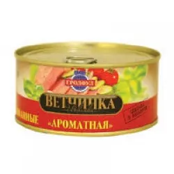 Отзыв о Консервы фаршевые мясные Гродфуд "Ветчинка ароматная"