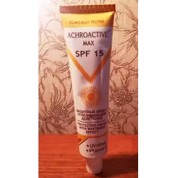 Отзыв о ACHROACTIVE MAX spf 15 крем защитный с отбеливающим действием