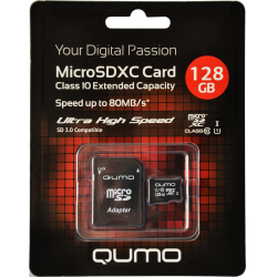 Отзыв о Карта памяти QUMO microSDXC 128GB Class 10 UHS-I