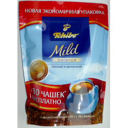 Отзыв о Кофе натуральный растворимый сублимированный Tchibo Mild balance