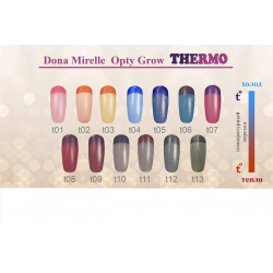 Отзыв о Лак для ногтей Dona Mirelle Opti Grow Thermo