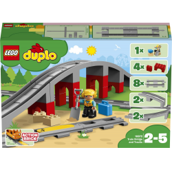 Отзыв о Конструктор Lego Duplo Town "Железнодорожный мост"