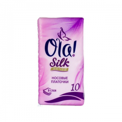 Отзыв о Платочки носовые бумажные Ola! Silk Sense