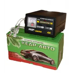 Отзыв о Зарядное устройство для автомобильных аккумуляторов Кедр-Авто 4А