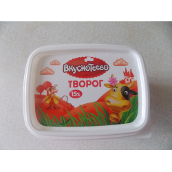 Отзыв о Творог Вкуснотеево 15%