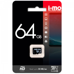 Отзыв о Карта памяти micro SDXC iMo 64 Gb Class 10 UHS-I