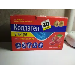Отзыв о Препарат Веда Коллаген ультра плюс Глюкозамин со вкусом вишни