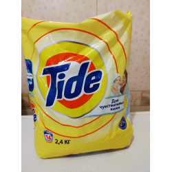 Отзыв о Порошок Tide для чувствительной кожи