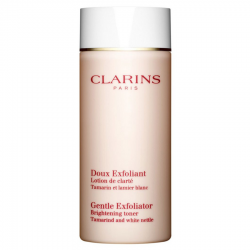 doux exfoliant lotion de clarté clarins opiniones