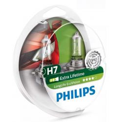 Отзыв о Галогенные лампы Philips LongLife Extra lifetime H7