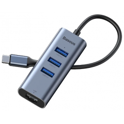 Отзыв о USB-концентратор Baseus Type-C - 3xUSB/RJ45