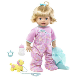 Отзыв о Кукла интерактивная Fisher Price Little Mommy Walk&Giggle Doll