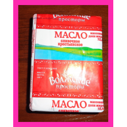 Отзыв о Масло сливочное крестьянское "Волжские просторы" 72,5 %