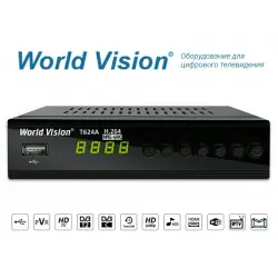 Отзыв о Цифровой эфирный ТВ ресивер World Vision T624A