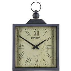 Отзыв о Часы настенные Metal Square Clock 28cm x 37cm