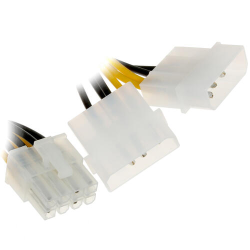 Отзыв о Переходник питания FinePower Molex - PCI-E 8 pin