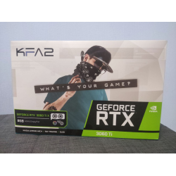 Отзыв о Видеокарта KFA2 GeForce RTX 3060 TI X BLACK (LHR)