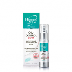 Отзыв о Крем увлажняющий Hirudo Derm "Oil Control Ultra" матирующий