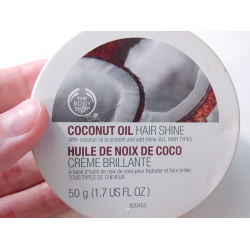 Отзыв о Воск для волос The Body Shop "Coconut oil Hair Shine"