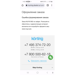 Отзыв о Korting-dealer.ru - интернет-магазин бытовой техники