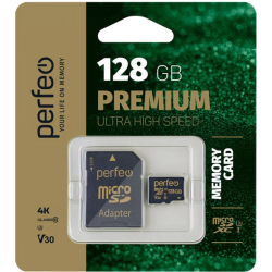 Отзыв о Карта памяти Perfeo 128GB micro SDXC (Class 10) UHS-3