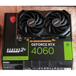 Отзыв о Видеокарта MSI GeForce RTX 4060 VENTUS 2X BLACK OC