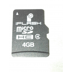 Отзыв о Карта памяти iFLASH Micro SDHC Class4 4Gb