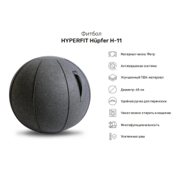 Отзыв о Фитбол HYPERFIT Hupfer H-11