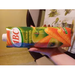 Отзыв о Яблочно-морковный нектар с мякотью ABC