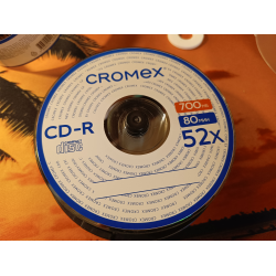 Отзыв о Диски cd-r Cromex