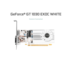 Отзыв о Видеокарта KFA2 GeForce GT 1030 EXOC White LP