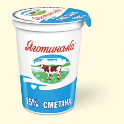 Отзыв о Сметана "Яготинская" 15%