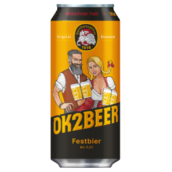 Отзыв о Светлое пиво OK2BEER Festbier