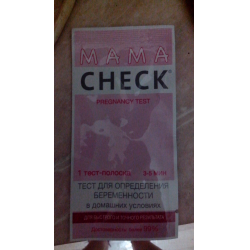 Тест на беременность Мама чек тест