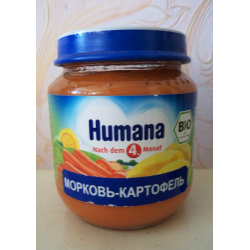 Отзыв о Овощное пюре Humana