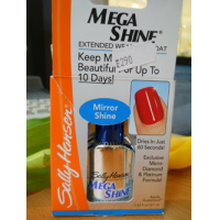 Отзыв о Закрепитель лака для ногтей Sally Hansen Mega Shine "Зеркальный блеск"