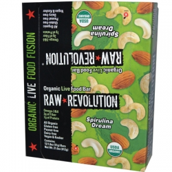 Отзыв о Органический шоколадный батончик Raw Revolution Raw Rev 100 Food Bar спирулином