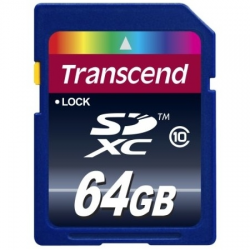 Отзыв о Карта памяти Transcend SDXC 64GB Class 10