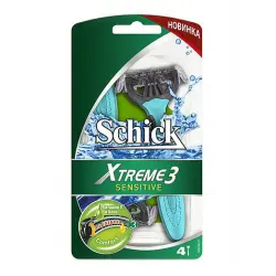 Отзыв о Одноразовые бритвенные станки Schick Xtreme 3 Sensitive