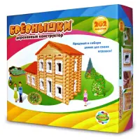 Отзыв о Деревянный конструктор Мавлата "Бревнышки"