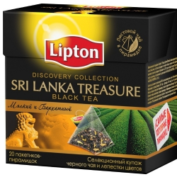 Отзыв о Чай черный Lipton Sri Lanka Treasure в пирамидках