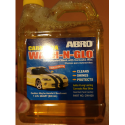 Отзыв о Шампунь для автомобиля Abro Carnauba Wash-n-Glo