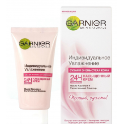 Отзывы о Насыщенный крем для лица Garnier "Индивидуальное Увлажнение" для  сухой и очень сухой кожи